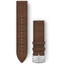 Garmin Vivomove HR läderarmband Brown Alligator 010-12691-0D