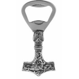 Lykka Viking stål flasköppnare 70 x 31 mm