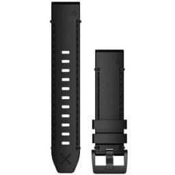 Garmin QuickFit 22mm armband i äkta Horween-läder – svart 010-12738-19