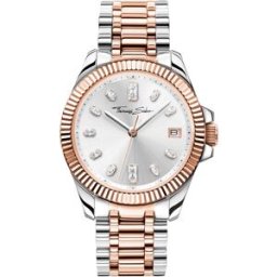 Thomas Sabo två färgad rose guld silver WA0371-277-201-33 MM