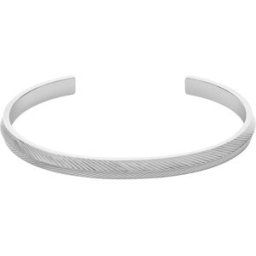 Fossil Harlow silverfärgat bangle armband JF04665040