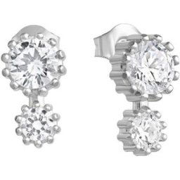 Lempikoru Bud 2-sten stiftorhangen silver platinerat 33 078 01 000