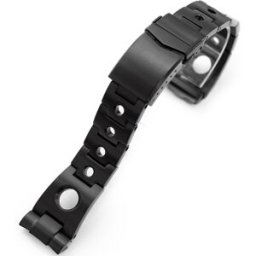 MiLTAT Rollball PVD Black stålarmband för Seiko Turtle SS221820BBK089
