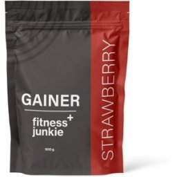 Fitnessjunkie Gainer 900 G Strawberry
