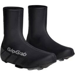 Grip Grab Ride Waterproof Shoe Covers, Black, M