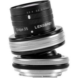 Lensbaby Edge 35/3,5 med Composer Pro II för Micro 4/3 (MFT)