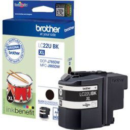 Brother LC22UBK Svart