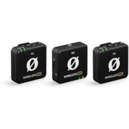 RØDE Wireless ME, kompakt och trådlöst mikrofonsystem med enkana - Dual Kit - Svart
