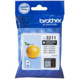 Brother LC3211BK Svart