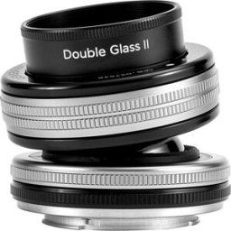 Lensbaby 50/2,5 Double Glass II optik med Composer Pro II för Pentax K (fullformat)
