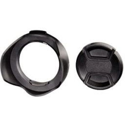 Hama motljusskydd universal 58 mm, med objektivlock