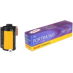 Kodak Portra 160 135-36, 5-pack