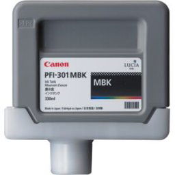Canon PFI-301 MBK ink black matte