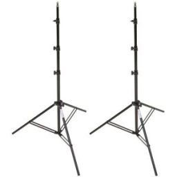 Dörr L-3050/S, 2st luftdämpade belysningsstativ 83-284cm