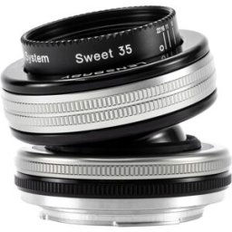 Lensbaby 35/2,5 Sweet Optik med Composer Pro II för Fuji X