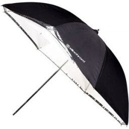 Elinchrom Paraply 85 cm vit/transparent