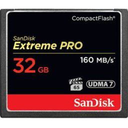 SanDisk CompactFlash Extreme PRO, 32GB, UDMA 7, 160MB/s