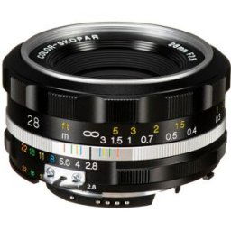 Voigtländer Color Skopar 28mm f/2,8 SL II S till Nikon - Silver