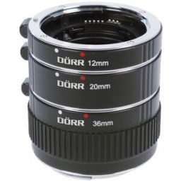 Dörr Mellanringar till Canon EF/EF-S, 12mm, 20mm, 36mm