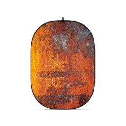 Godox CBA-WR0002 Wall Rust, hopfällbar bakgrund, 2 x 1,5m - Orange 2