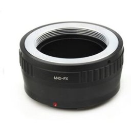Pixco Adapter, M42 objektiv till Fujifilm X-fattning