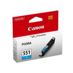 Canon CLI-551C Cyan Bläckbehållare (För MG6350, MG5450, iP7250, iP8750 mfl.)