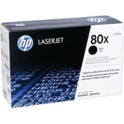 HP Toner CF 280 X black No. 80