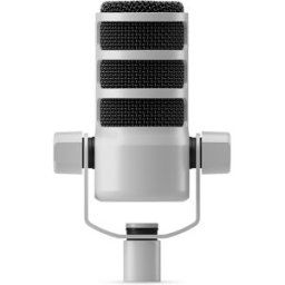 RØDE PodMic, dynamisk streaming- och podcastmikrofon - Vit