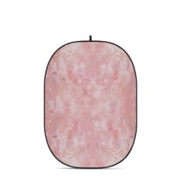 Godox CBA-PA0001, hopfällbar bakgrund, 2 x 1,5m, Painting - rosa