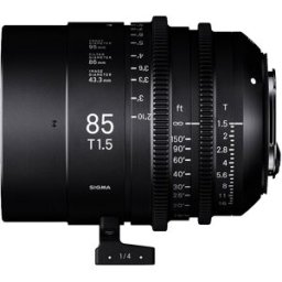 Sigma Cine 85mm T1,5, för Canon EF-fattning (fullformat)