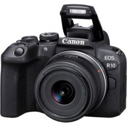 Canon EOS R10 kamerahus + RF-S 18-45mm f/4,5-6,3 IS STM