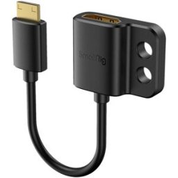 Smallrig HDMI-adapterkabel Ultra Slim 4K, A hona -C mini hane, 14 cm
