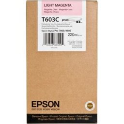 Epson T603C Light magenta, 220 ml