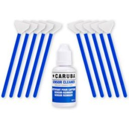 Caruba Swabs för fullformatssensor 10-pack + rengöringsvätska 30ml