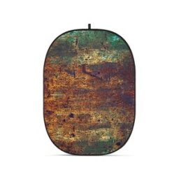 Godox CBA-WR0008 Wall Rust, hopfällbar bakgrund, 2 x 1,5m - Grön orange