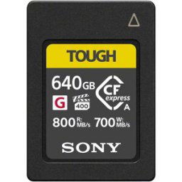Sony CFexpress 640GB 800MB/s TOUGH Typ A