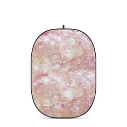 Godox CBA-PA0002, hopfällbar bakgrund, 2 x 1,5m, Painting - rosa & beige
