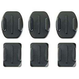 GoPro Flat & Curved Adhesive Mounts - för platta och böjda ytor