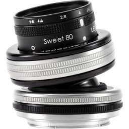 Lensbaby Sweet 80/2,8 med Composer Pro II för Fuji X