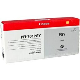 Canon PFI-701 PGY ink photo grey