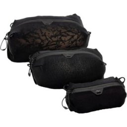 Peak Design Ultralight Mesh Packing Cube Bundle XXS-XS-S - Svart