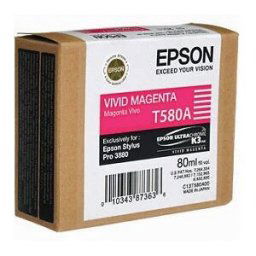 Epson T580A vivid magenta 80ml till Pro 3880