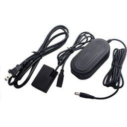 Caruba Nätdel AC-E6 + batteridummy Canon LP-E17 (DR-E18)