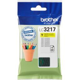Brother LC3217 Gul
