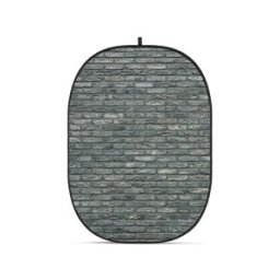 Godox CBA-WB0011 Wall Brick, hopfällbar bakgrund, 2 x 1,5m - Grå