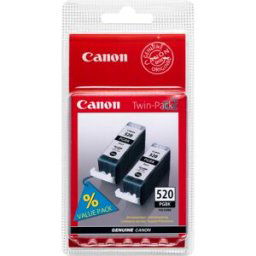 Canon PGI-520 BK Twin Pack black
