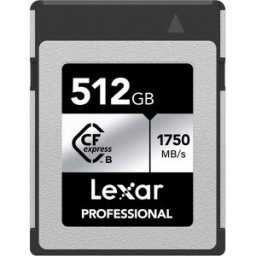 Lexar CFexpress 512GB Pro Silver, R1750/W1300 Typ B