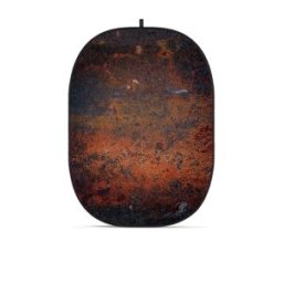 Godox CBA-WR0011 Wall Rust, hopfällbar bakgrund, 2 x 1,5m - Mörkbrun