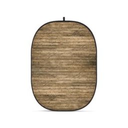 Godox CBA-WW0004 Wodden Wall, hopfällbar bakgrund, 2 x 1,5m - beige