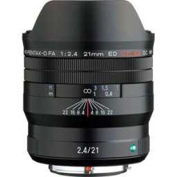 Pentax HD D FA 21mm f/2,4 ED Limited DC WR - Svart (fullformat)